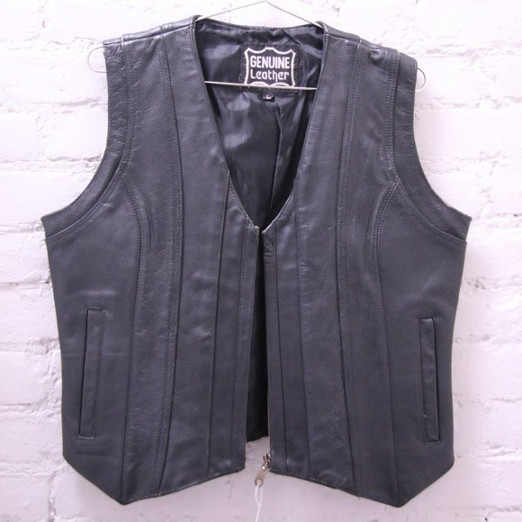 Genuine Other - Genuine Leather Biker Vest